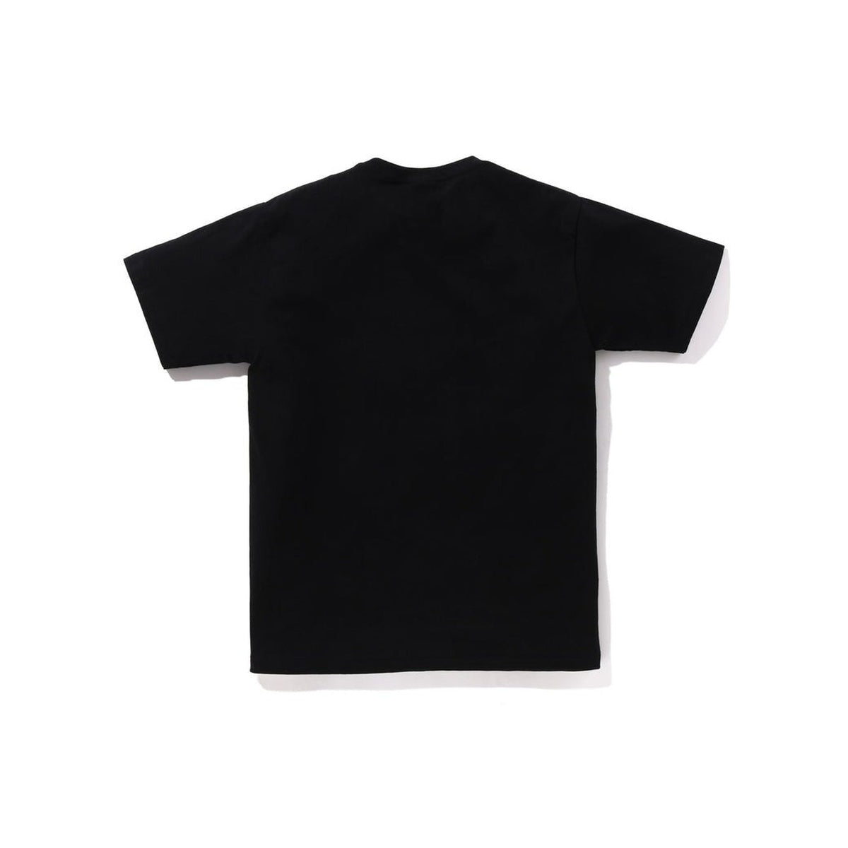 A BATHING APE BAPE JAPANESE WIND CHIMES COLLEGE TEE BLACK