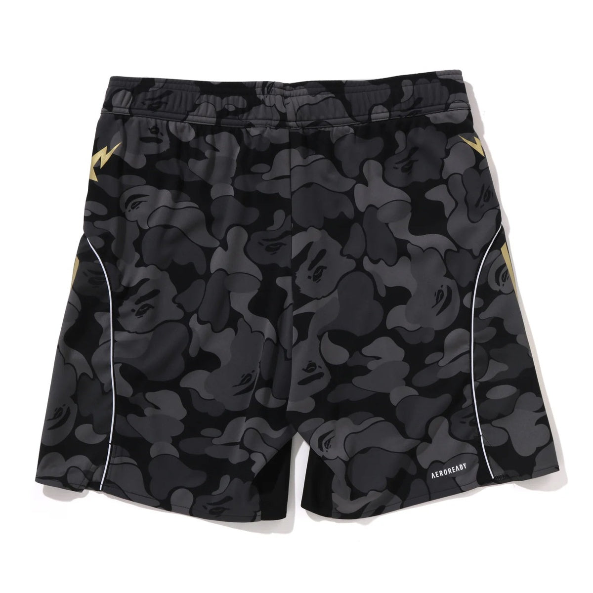 A BATHING APE BAPE ADIDAS - FB SHORTS BLACK