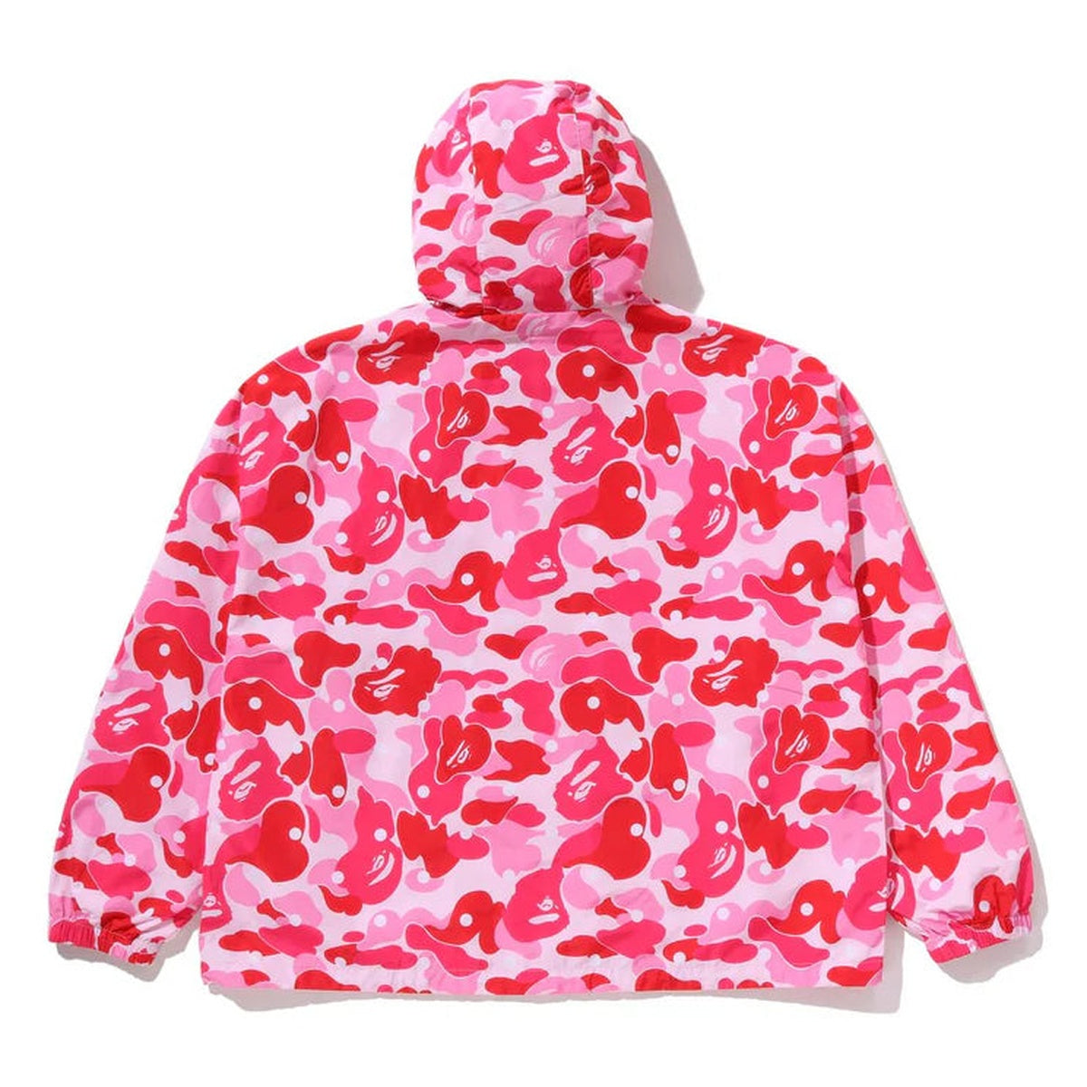 A BATHING APE BAPE ABC DOT HOODED JACKET PINK