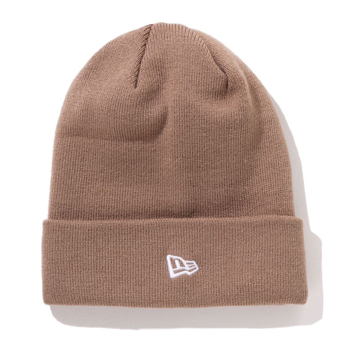 A BATHING APE BAPE APE HEAD ONE POINT NEW ERA KNIT CAP BEIGE