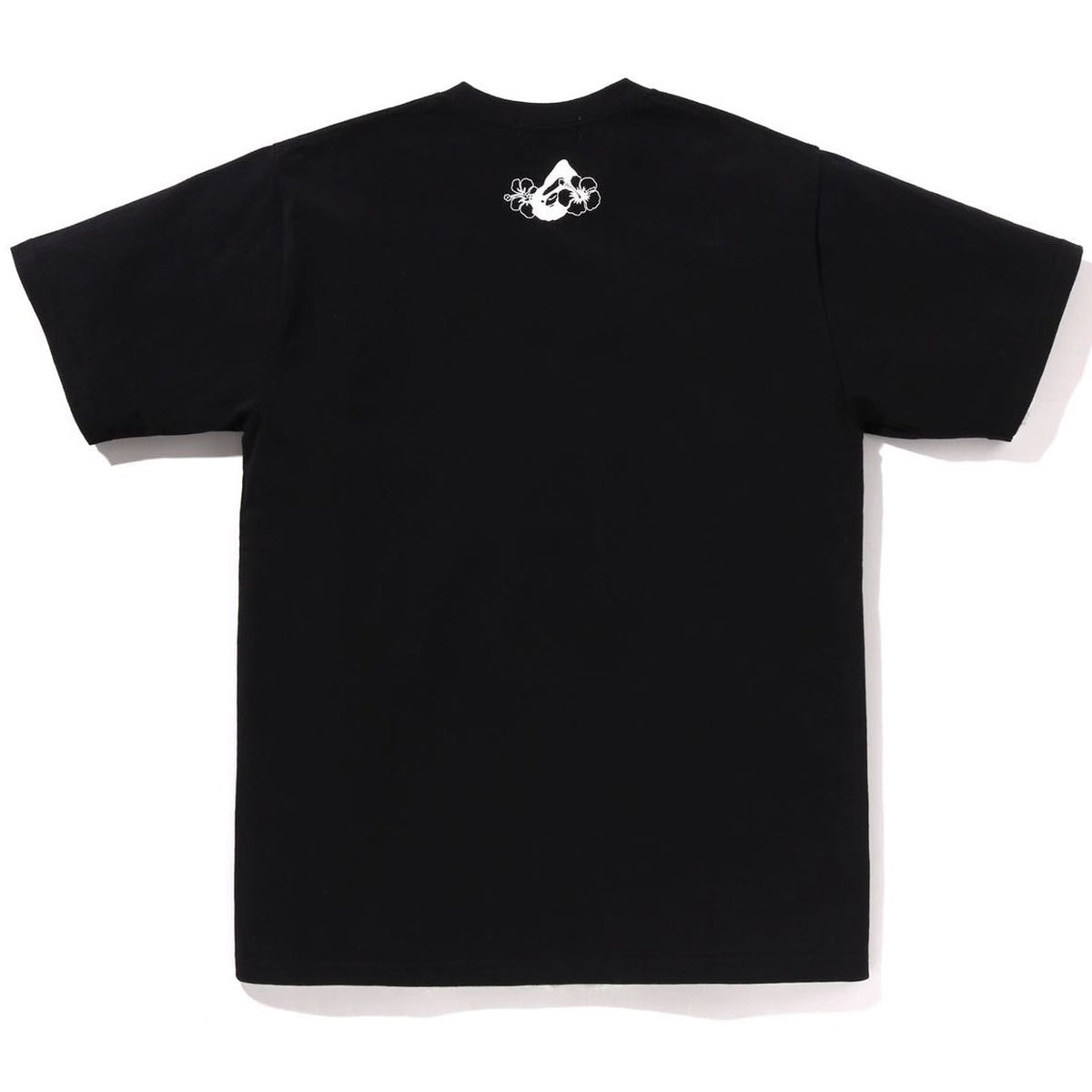 A BATHING APE BAPE ABC RESORT CAMO POCKET COLLEGE TEE BLACK