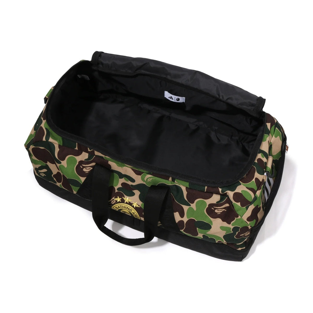 A BATHING APE BAPE ADIDAS - DUFFLE BAG GREEN