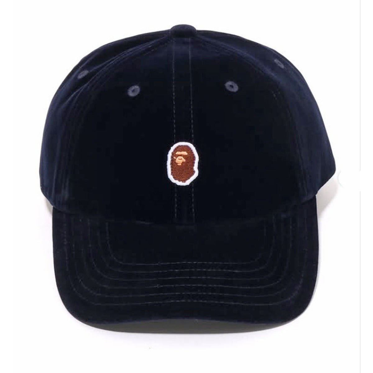 A BATHING APE BAPE ONE POINT PANEL CAP NAVY