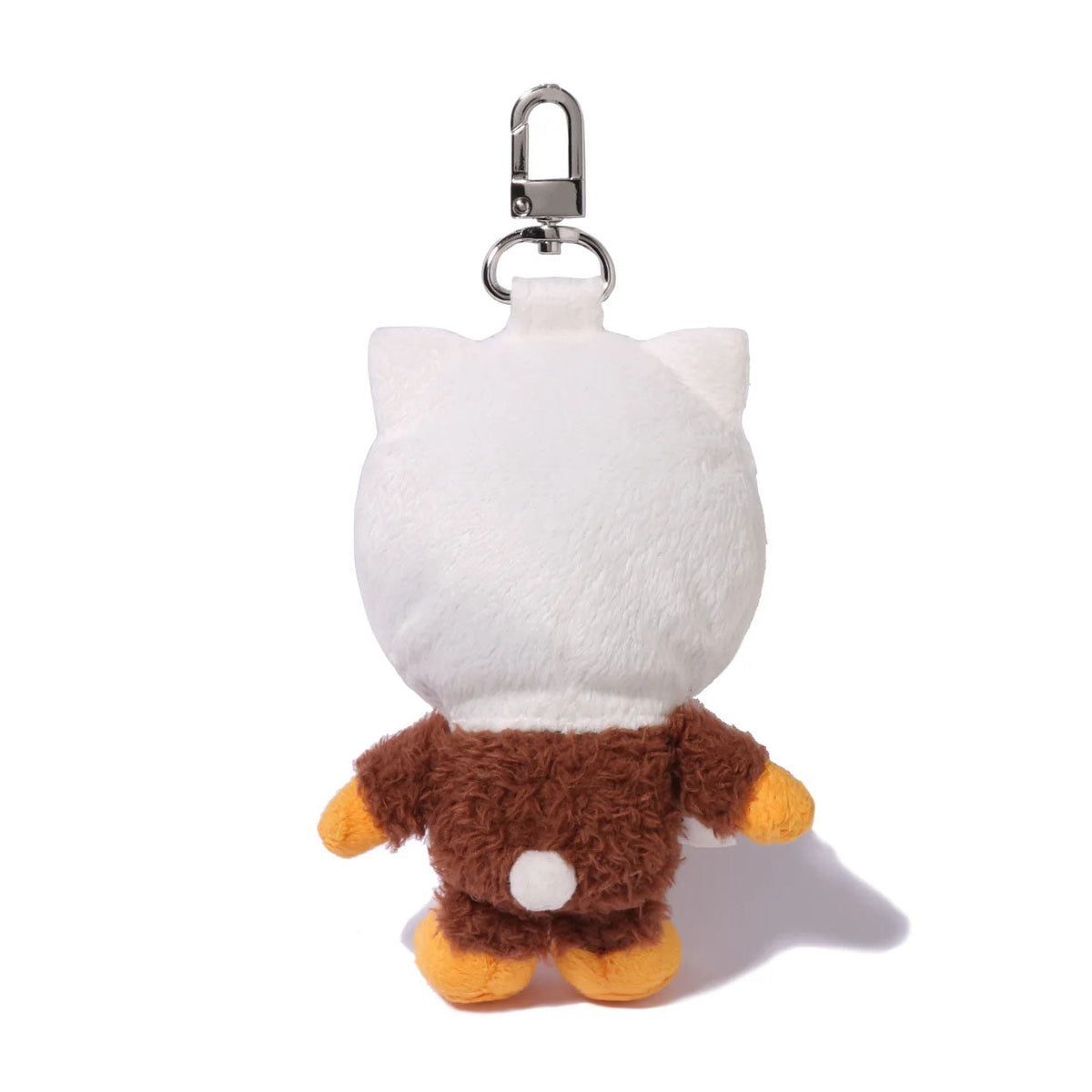A BATHING APE BAPE SANRIO CHARACTERS PLUSH DOLL KEYCHAIN HELLO KITTY WHITE