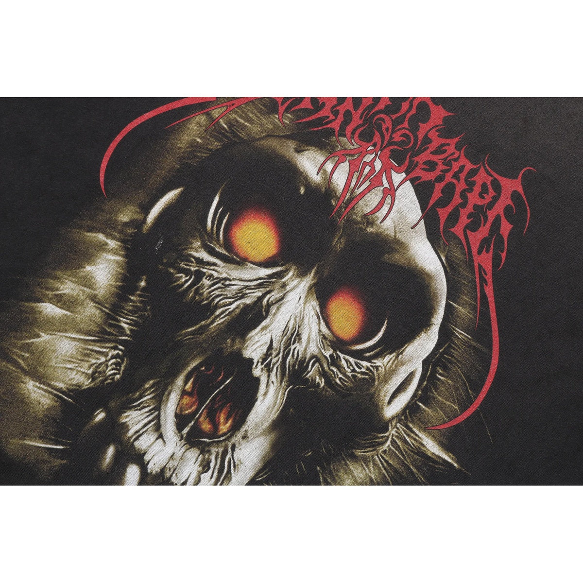 A BATHING APE BAPE SAINT MXXXXXX SAINT BAPE TEE BLACK