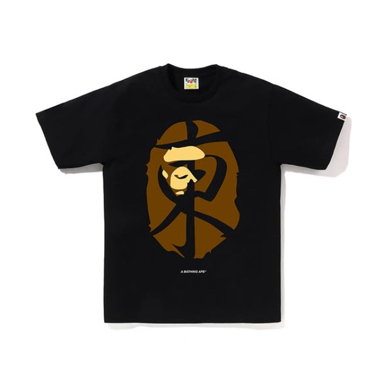 A BATHING APE BAPE TOKYO EXCLUSIVE APE HEAD TEE #2 BLACK