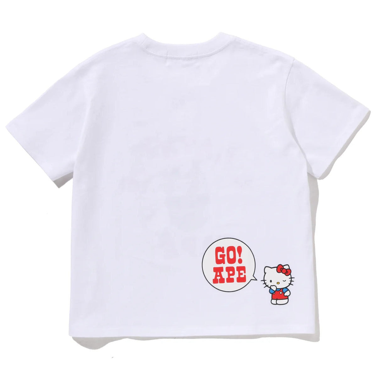 A BATHING APE BAPE SANRIO CHARACTERS MINI TEE HELLO KITTY WHITE