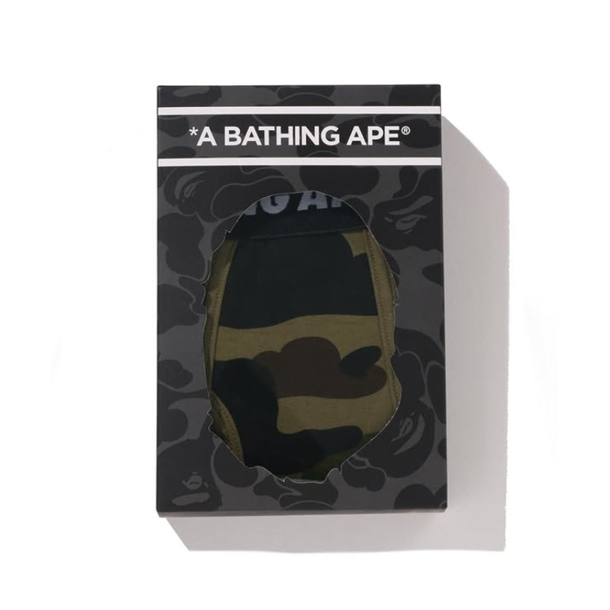 A BATHING APE BAPE 1ST CAMO TRUNKS GREEN