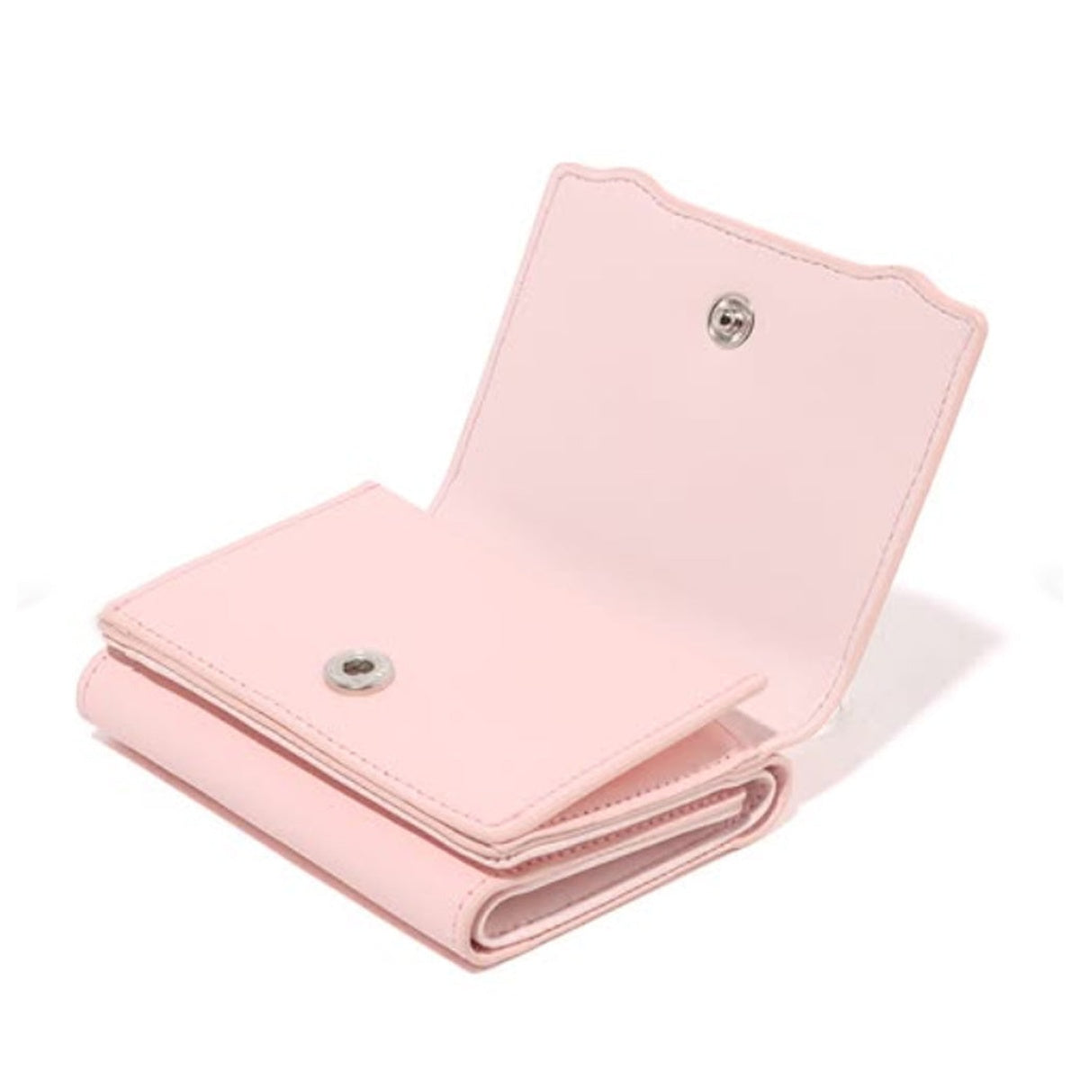 A BATHING APE BAPE Ladies' BABY LISA LEATHER WALLET PINK