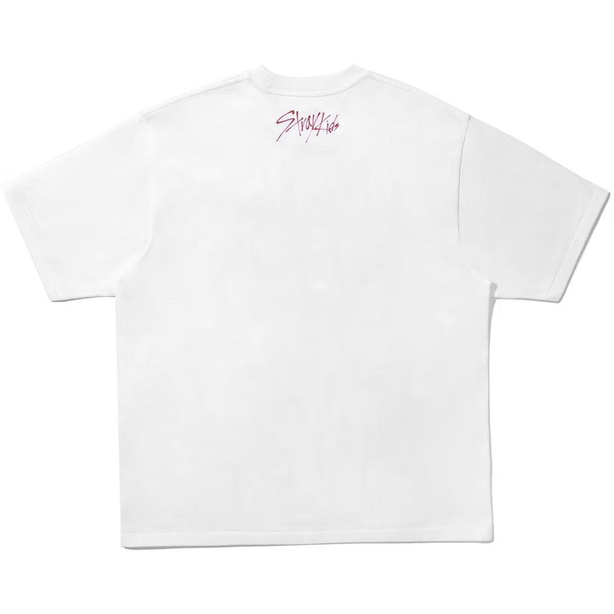 A BATHING APE BAPE STRAYKIDS LEEBIT COLLEGE TEE WHITE