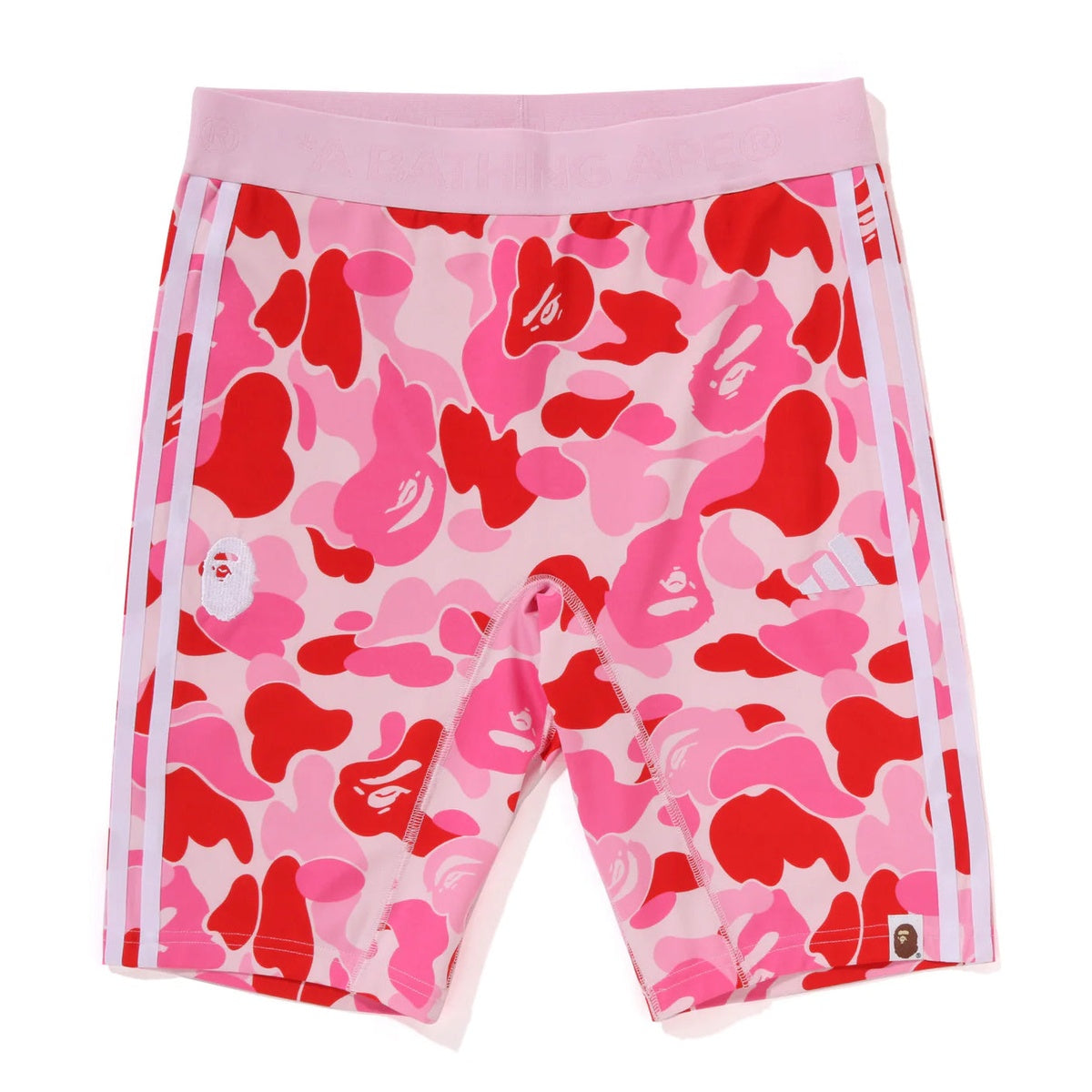 A BATHING APE BAPE ADIDAS - FB TIGHTS PINK