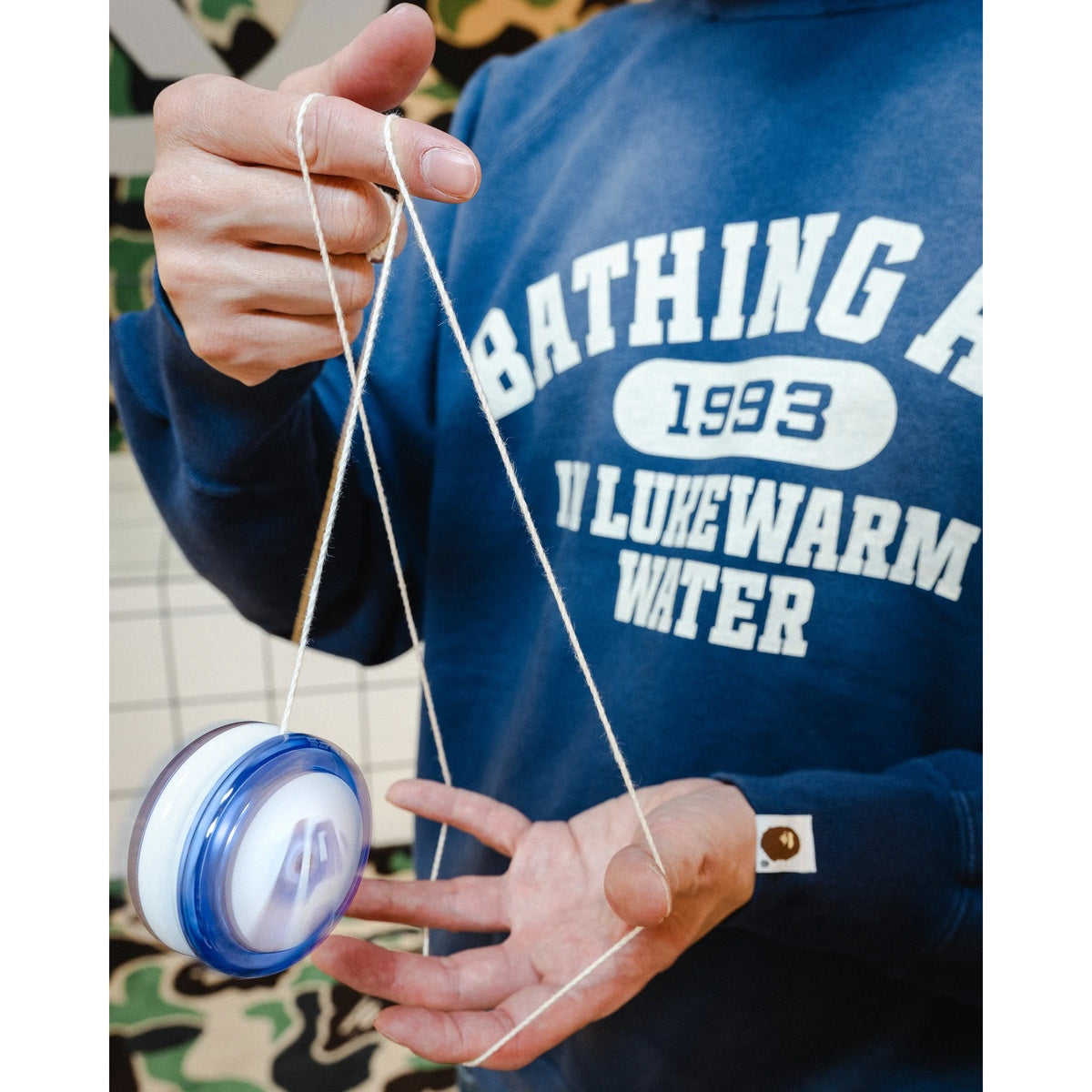 A BATHING APE BAPE FRESHTHINGS TRANSLUCENT YOYO RED