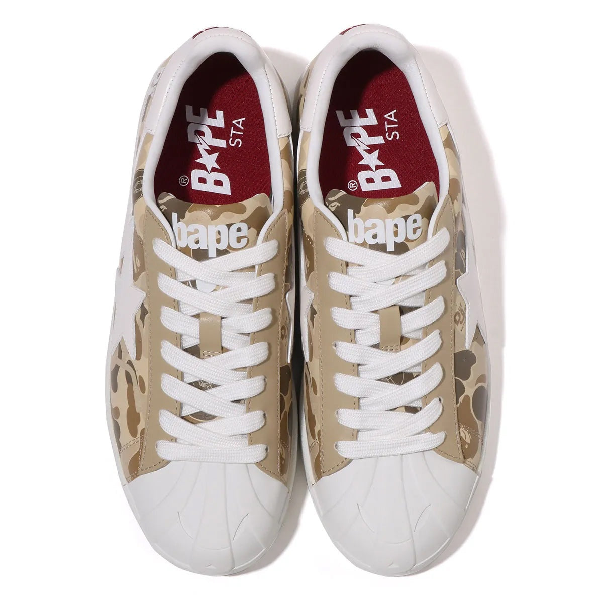 A BATHING APE BAPE DEF JAM SKULL STA BROWN