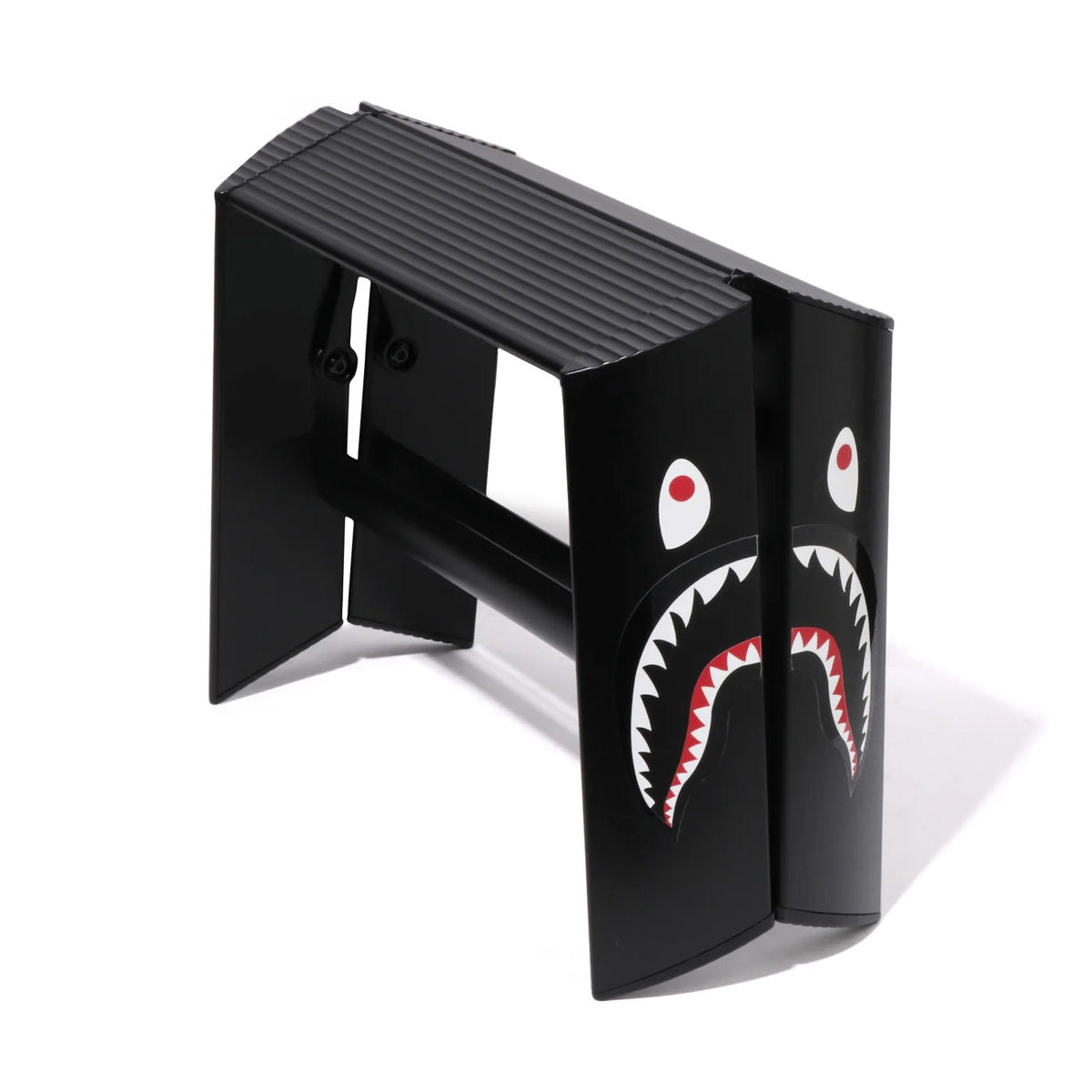 A BATHING APE BAPE LUCAMO - SHARK 1 STEP BLACK
