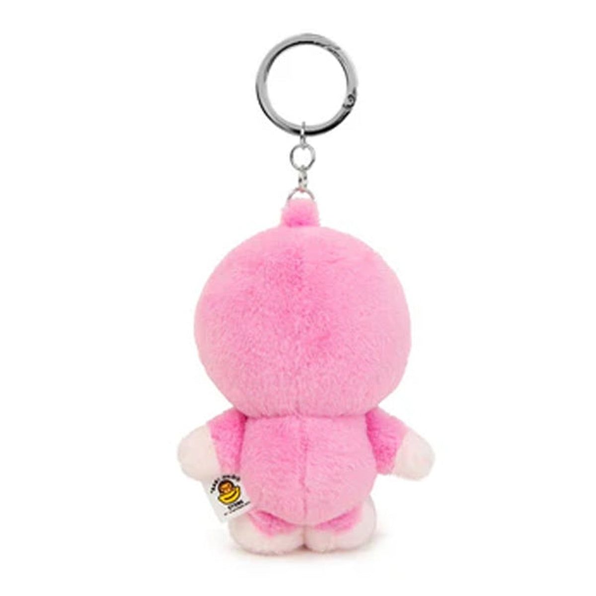 A BATHING APE BAPE BABY MILO STORE BABY MILO PLUSH DOLL KEYCHAIN PINK