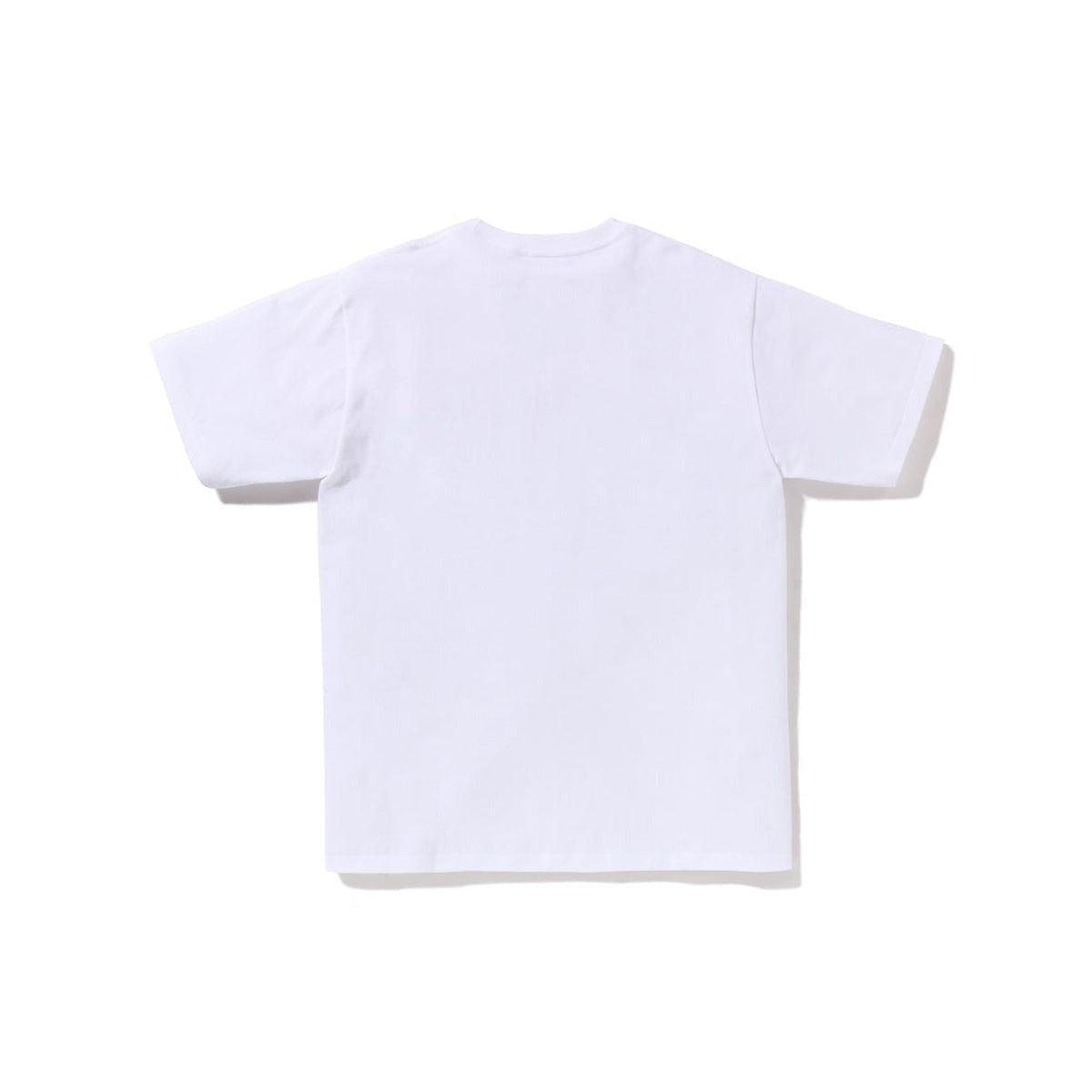 A BATHING APE BAPE COLOR CAMO COLLEGE TEE WHITE RED