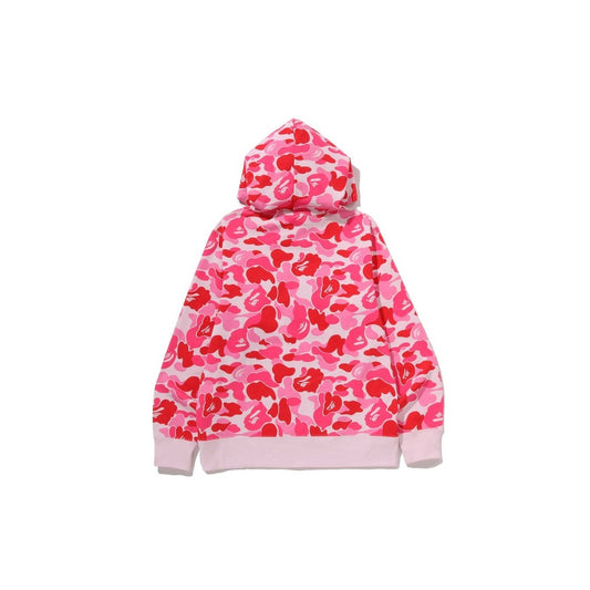 A BATHING APE ABC CAMO BAPE STA PULLOVER HOODIE PINK