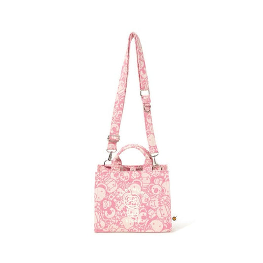 A BATHING APE BAPE BABY MILO STORE BABY MILO SMALL TOTE BAG #1 / #2 PINK
