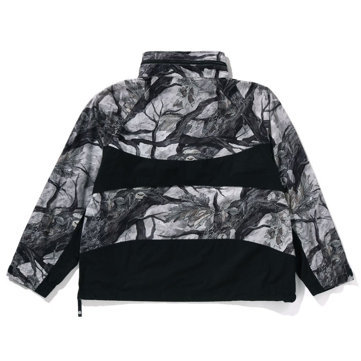 A BATHING APE BAPE TREE EDGE CAMO ANORAK JACKET WHITE