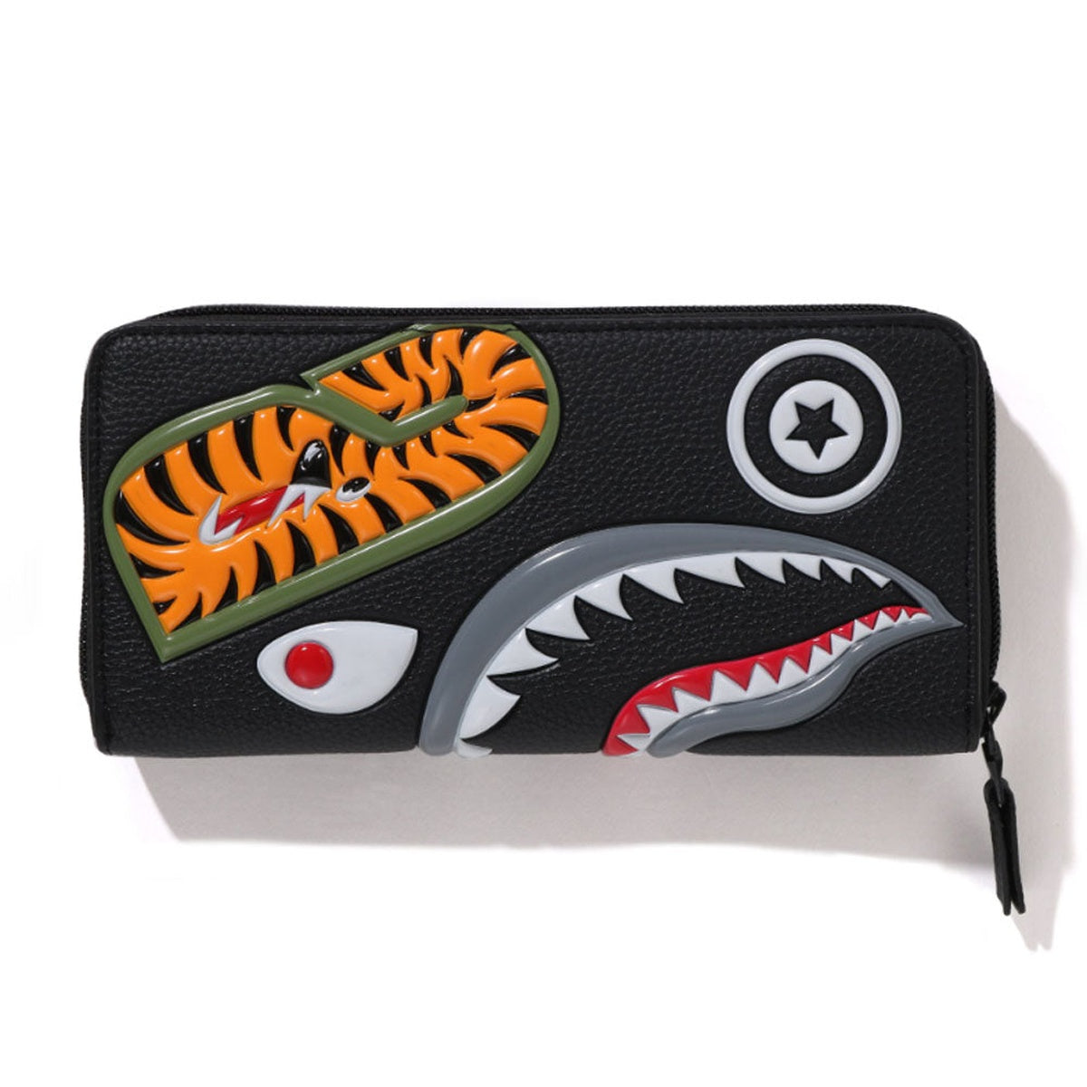 A BATHING APE BAPE SHARK LONG WALLET