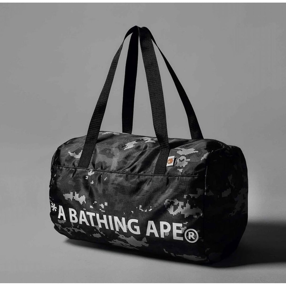 A BATHING APE BAPE DEGITARU CAMO BIG BOSTON BAG "Smart" Magazine January 2026
