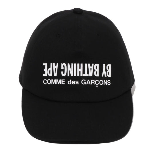 A BATHING APE BAPE × COMME des GARCONS CDG OSAKA PANEL CAP BLACK
