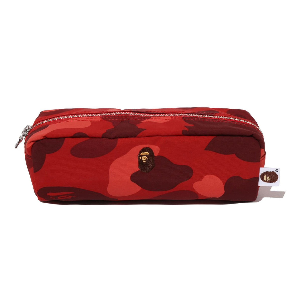 A BATHING APE BAPE COLOR CAMO FLIGHT POUCH RED