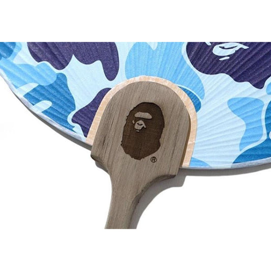 A BATHING APE BAPE ABC CAMO JAPANESE FAN BLUE