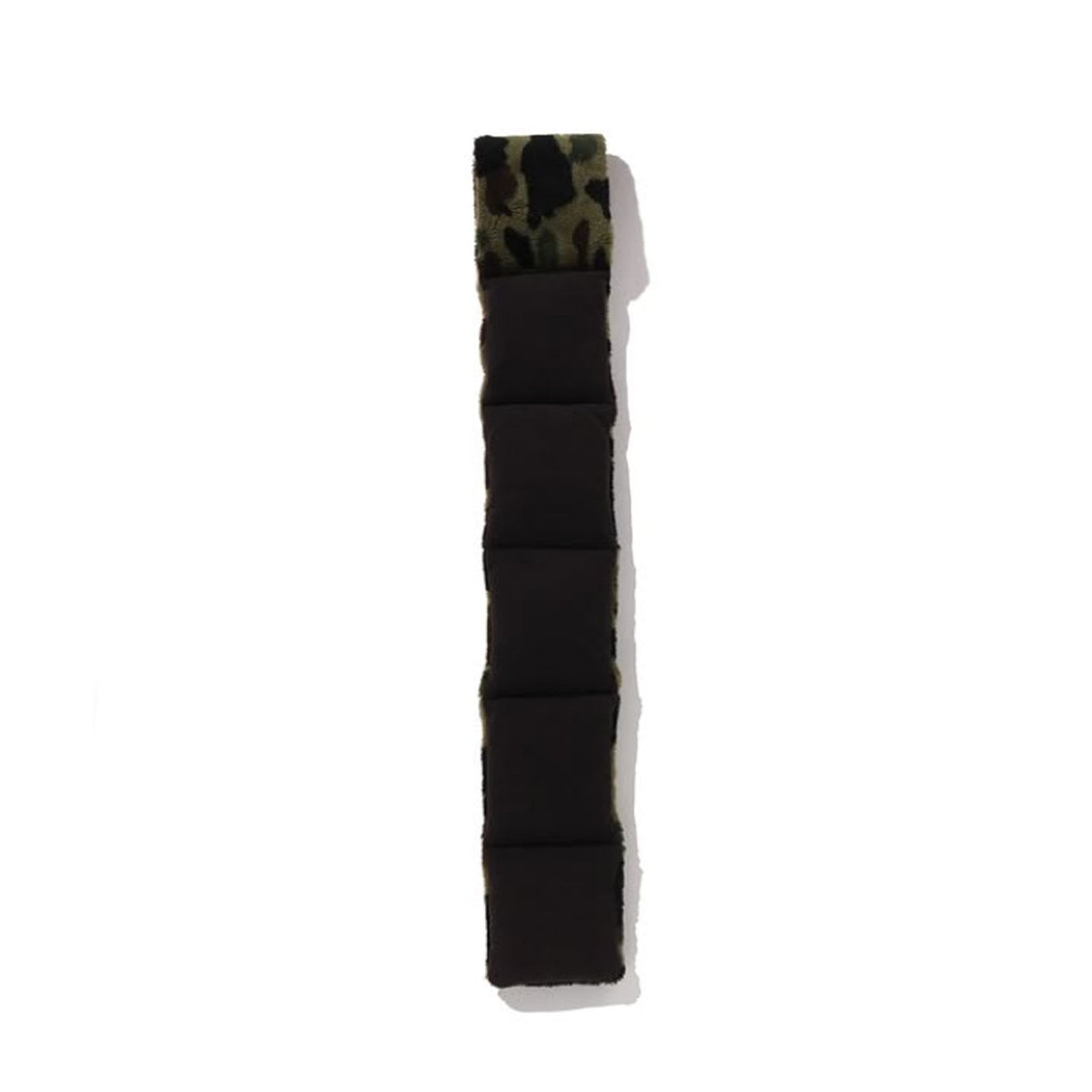 A BATHING APE BAPE 1ST CAMO FLEECE SCARF GREEN