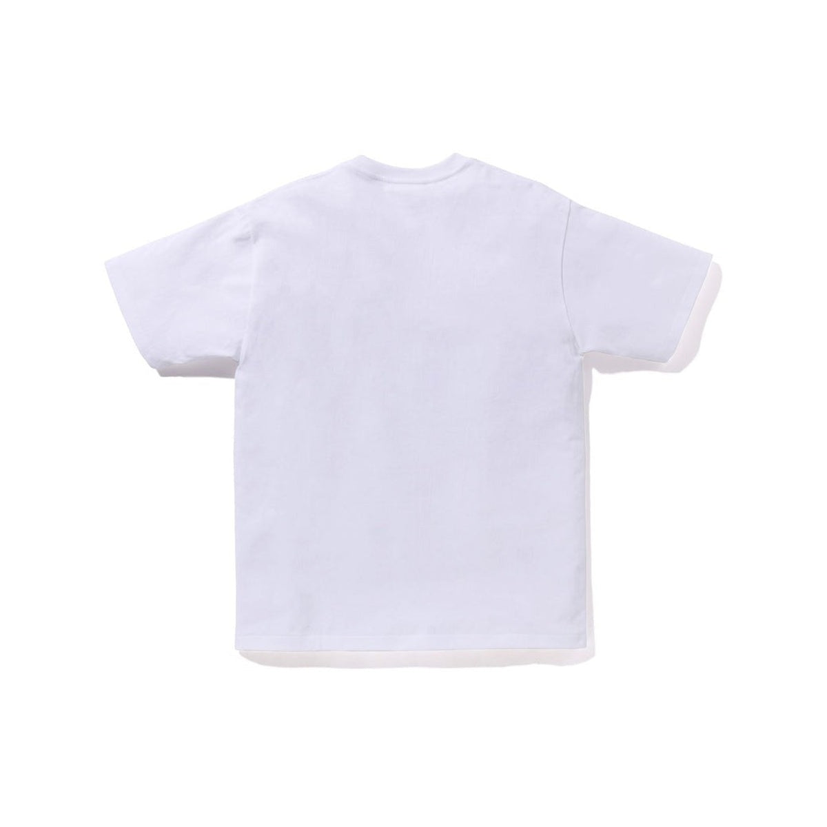A BATHING APE BAPE JAPANESE WIND CHIMES COLLEGE TEE WHITE