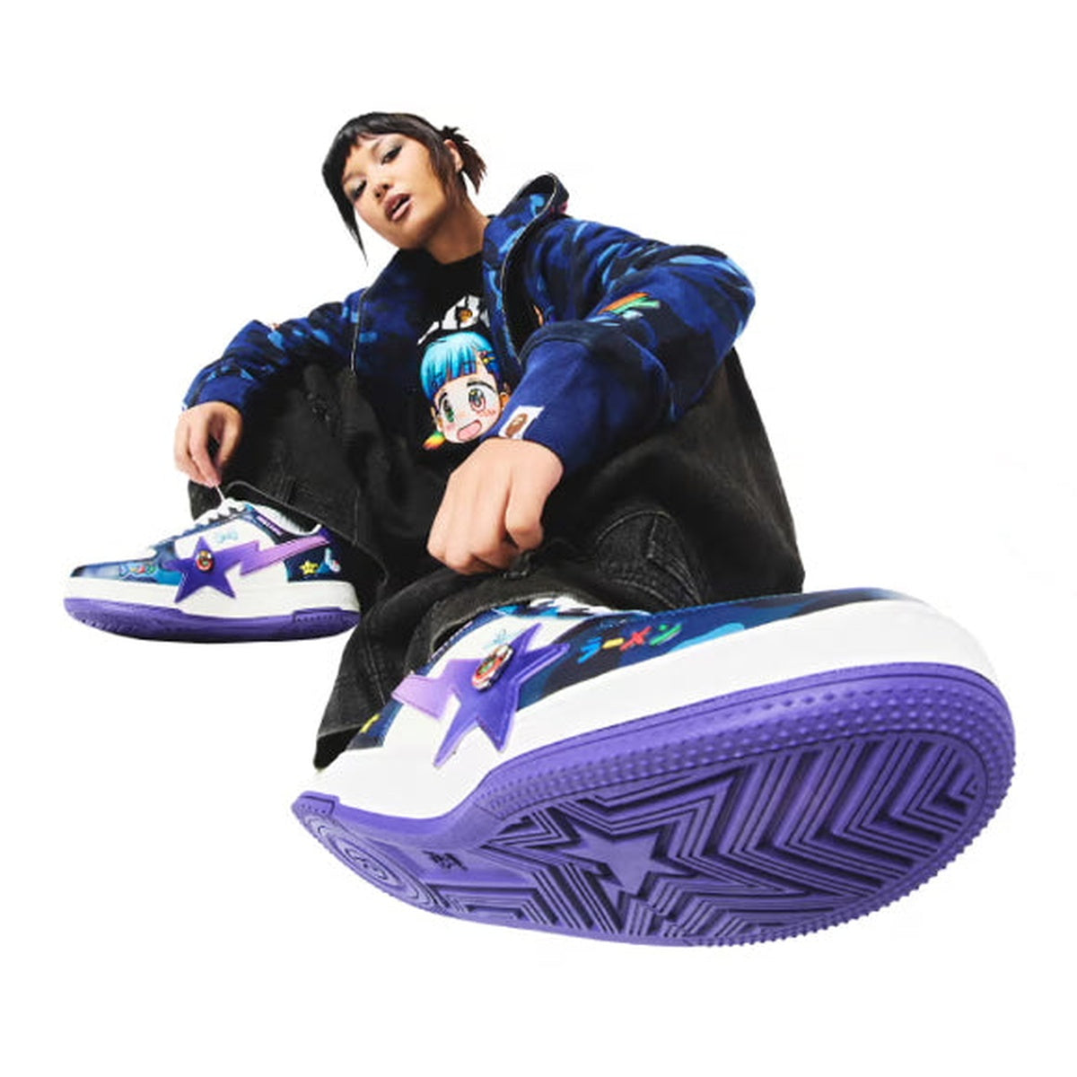 A BATHING APE BAPE MR. BAPE STA OS #1 MULTI