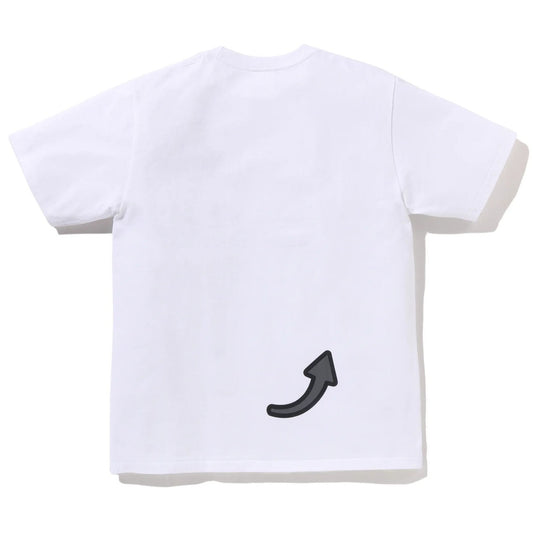 A BATHING APE BAPE SANRIO CHARACTERS KUROMI TEE WHITE