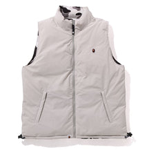 Load image into Gallery viewer, A BATHING APE BAPE ABC CAMO REVERSIBLE DOWN VEST GRAY
