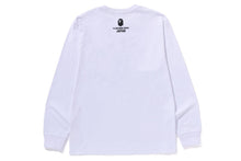 Load image into Gallery viewer, A BATHING APE BAPE JAPAN COLLEGE CITY L/S TEE WHITE (JAPAN EXCLUSIVE )
