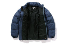 Load image into Gallery viewer, A BATHING APE BAPE STITCHING DOWN JACKET RELAXED FIT NAVY
