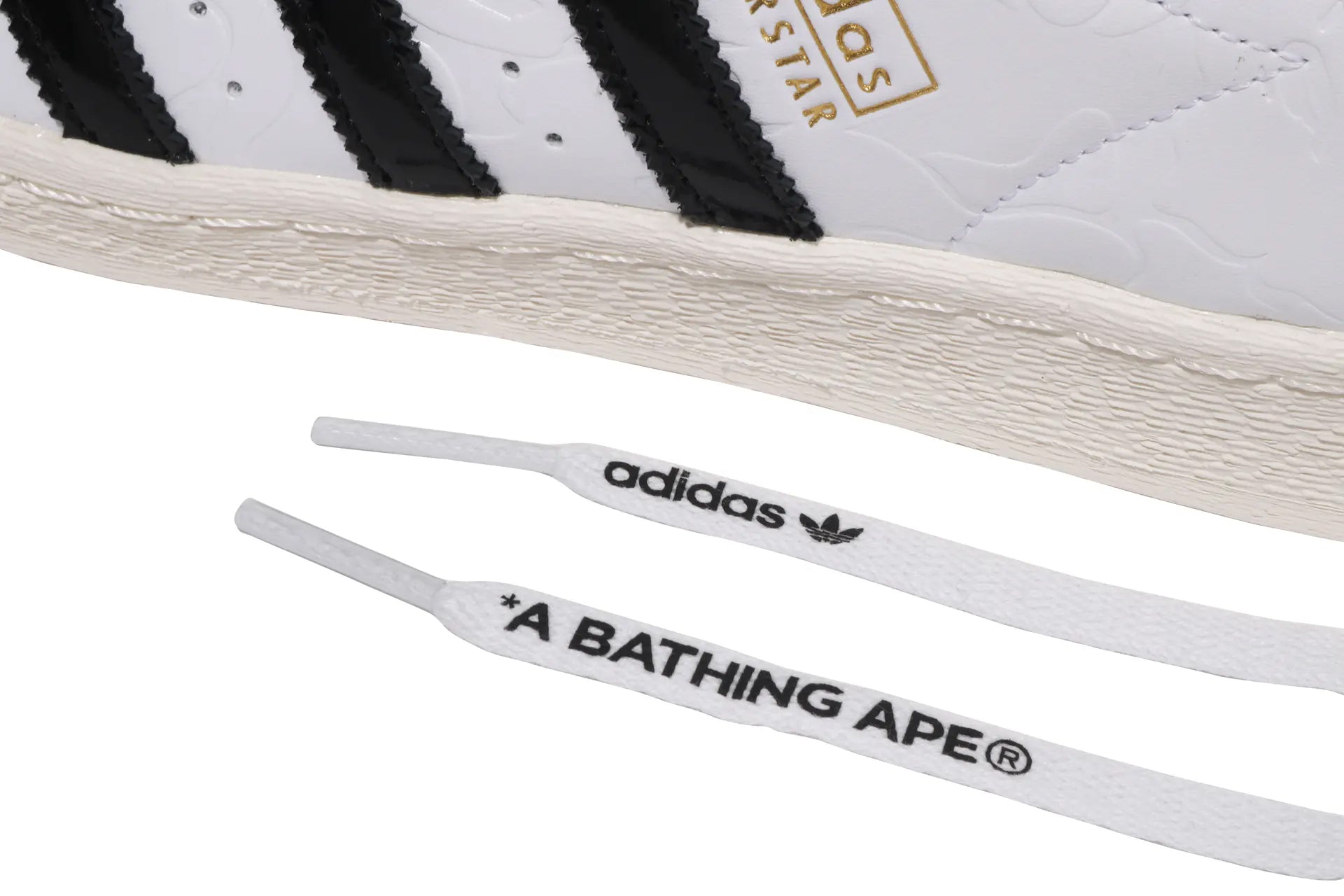 A BATHING APE BAPE X ADIDAS -SSRT WHITE