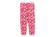 Load image into Gallery viewer, A BATHING APE BAPE ABC CAMO CRYSTAL STONE SWEAT PANTS PINK

