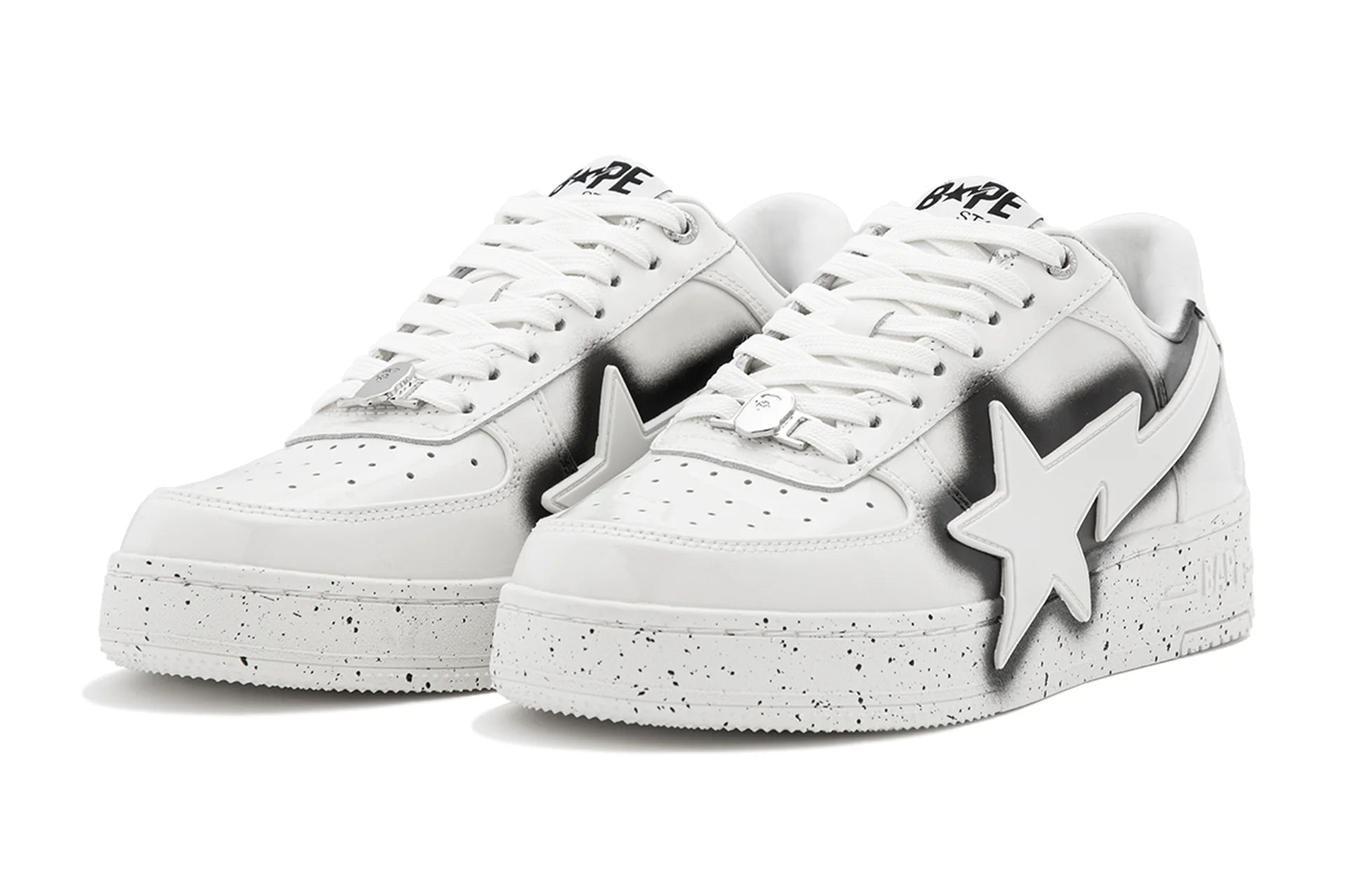 A BATHING APE BAPE STA OS #1 WHITE