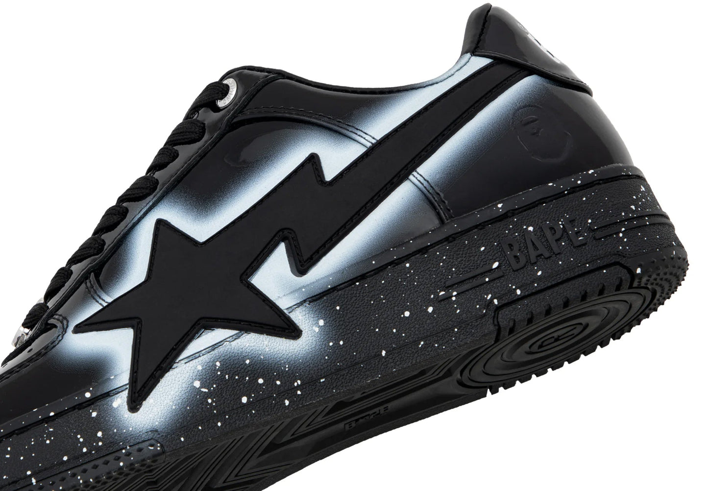 A BATHING APE BAPE STA OS #1 BLACK 9