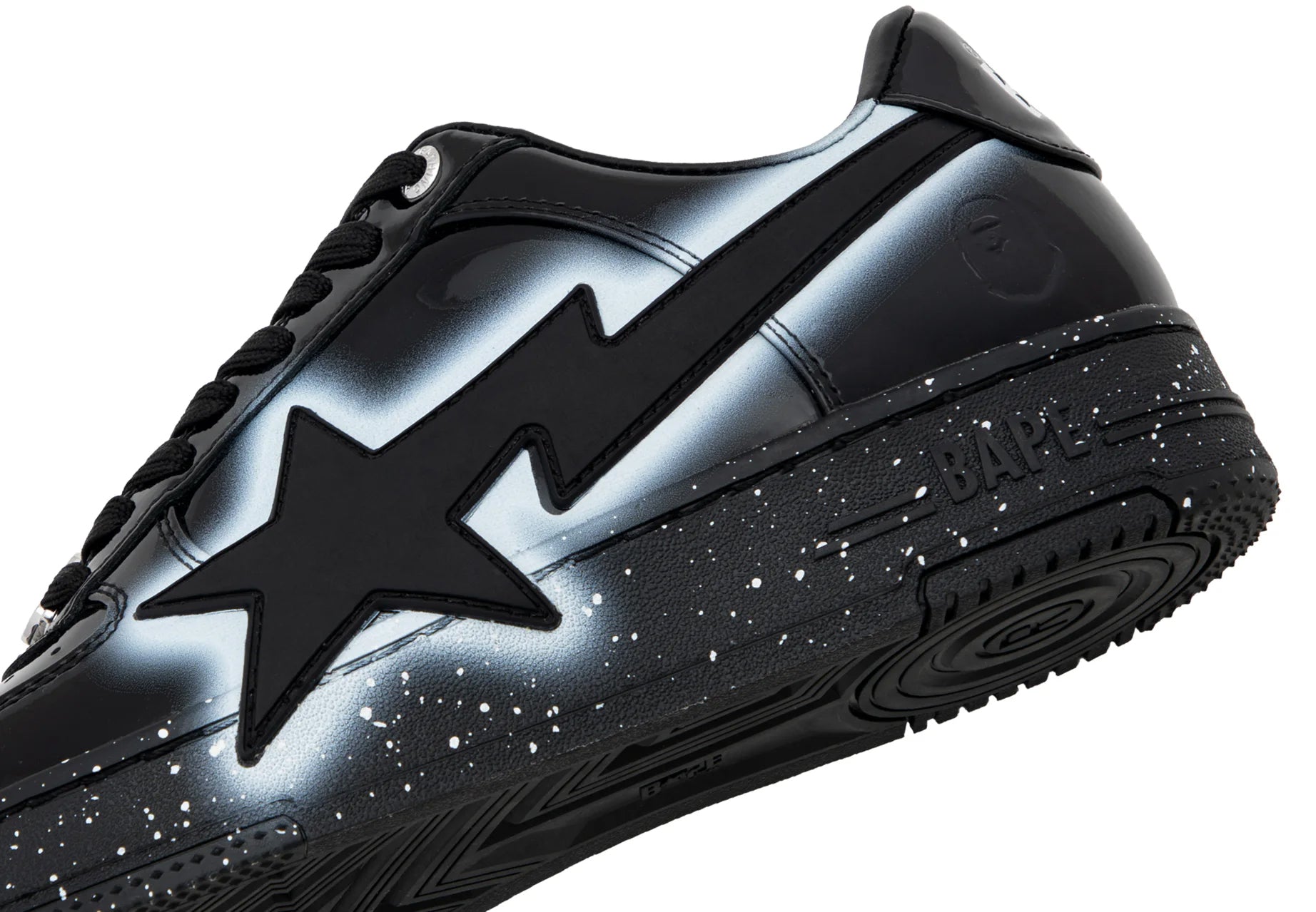 A BATHING APE BAPE STA OS #1 BLACK 9