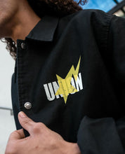 Load image into Gallery viewer, A BATHING APE BAPE UNION WASHED COACH JACKET RELAXED FIT BLACK
