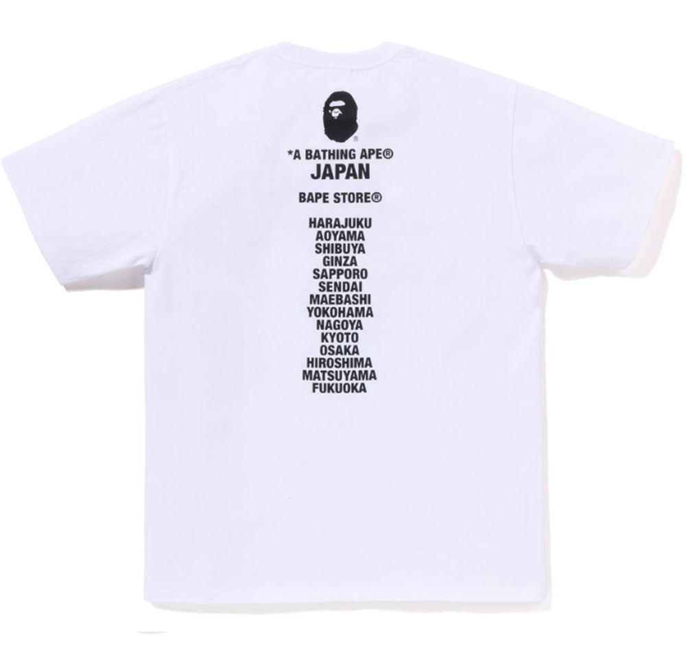 A BATHING APE JAPAN APE HEAD TEE ( Japan Limited ) WHITE 5