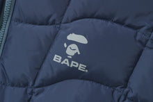 Load image into Gallery viewer, A BATHING APE BAPE STITCHING DOWN JACKET RELAXED FIT NAVY
