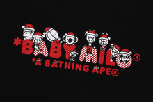 Load image into Gallery viewer, A BATHING APE BAPE CHRISTMAS BABY MILO TEE BLACK
