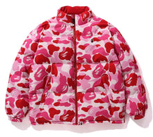 Load image into Gallery viewer, A BATHING APE BAPE ABC CAMO REVERSIBLE DOWN JACKET PINK
