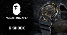 Load image into Gallery viewer, A BATHING APE 30th Anniversary BAPE G-SHOCK GM-6900 WATCH
