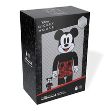 Load image into Gallery viewer, A BATHING APE BAPE BE@RBRICK MICKEY MOUSE ORIGINAL COLOR 100% &amp; 400% SET
