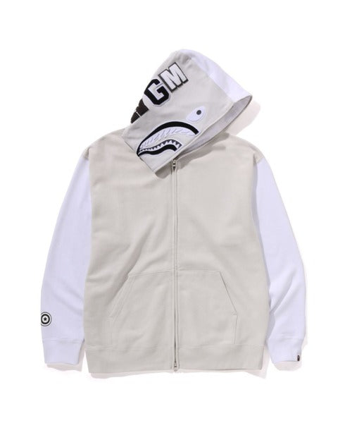 SHARK FULL ZIP HOODIE #1 グレー Detail
