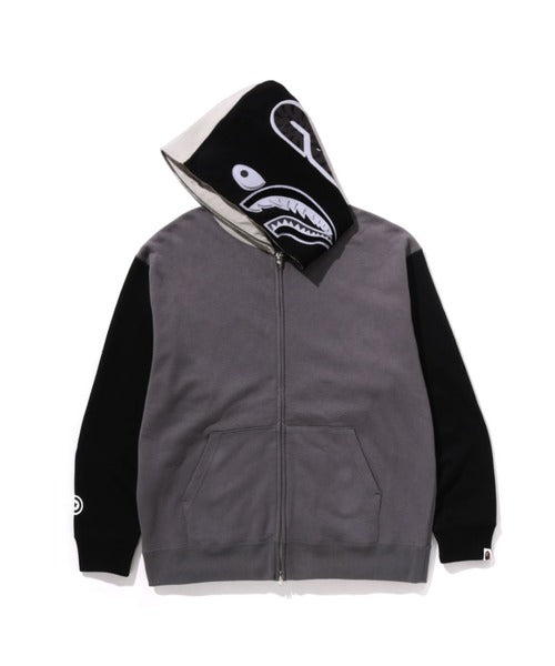 SHARK FULL ZIP HOODIE #1 ブラック Detail
