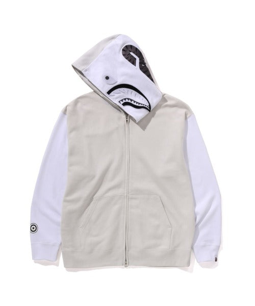 SHARK FULL ZIP HOODIE #1 グレー Detail